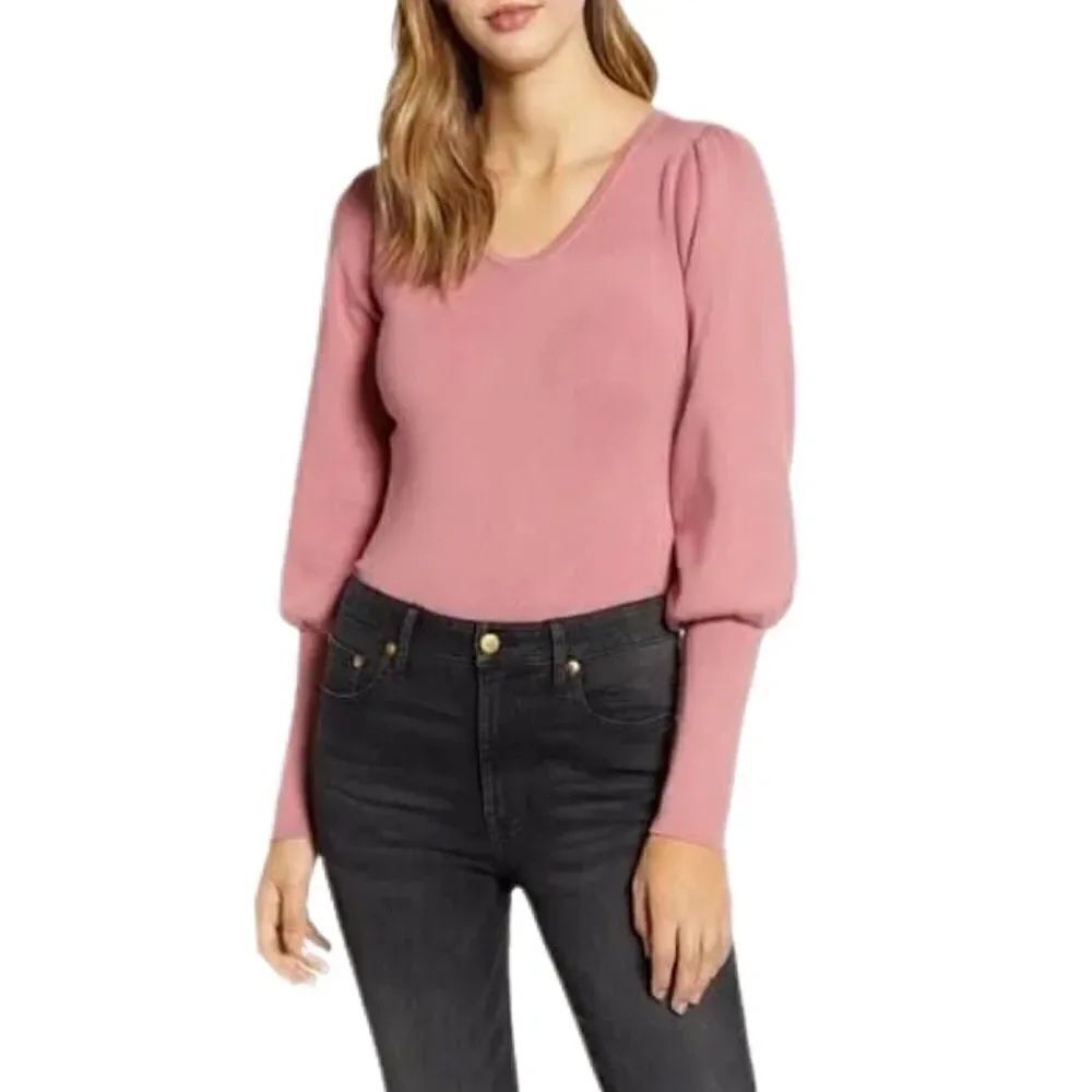 Rachel Parcell Juliet Sleeve Sweater